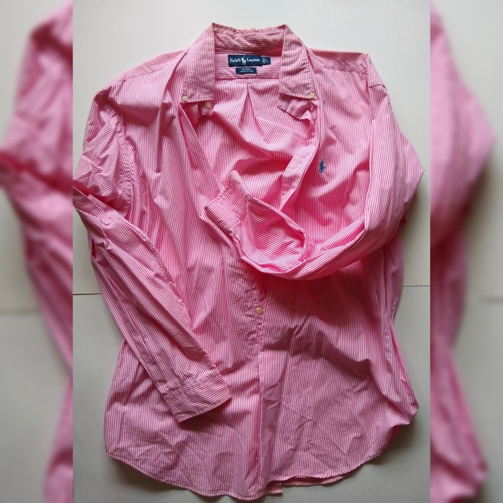 Ralph Lauren Polo Candy Stripped Button Down